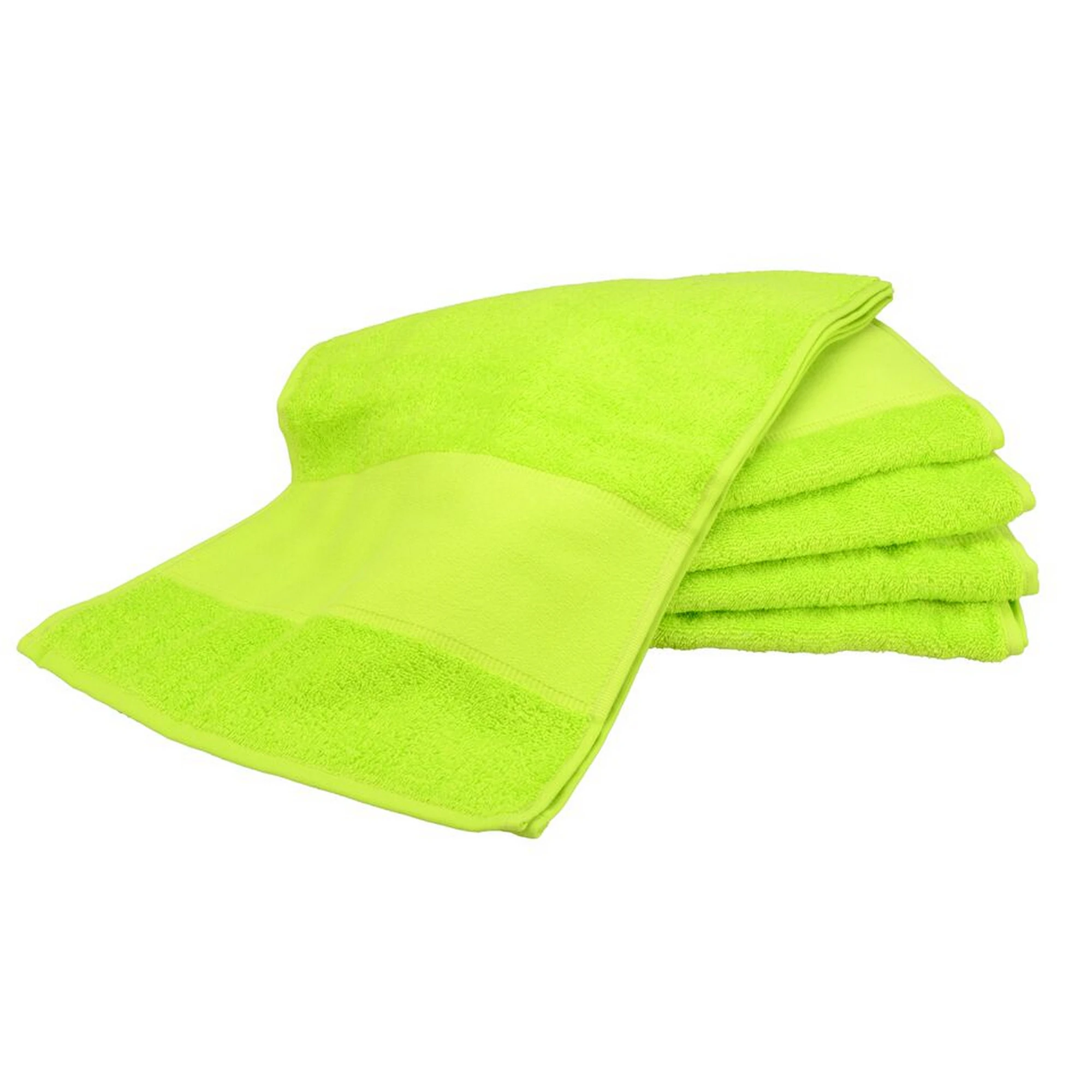 A&R Towels Print-Me Sport Towel (Lime Green) - RW6038