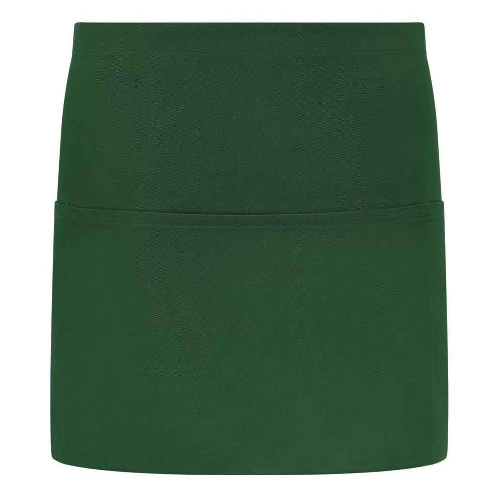 Brand Lab Unisex Adult Short Apron (Forest Green) - PC5158