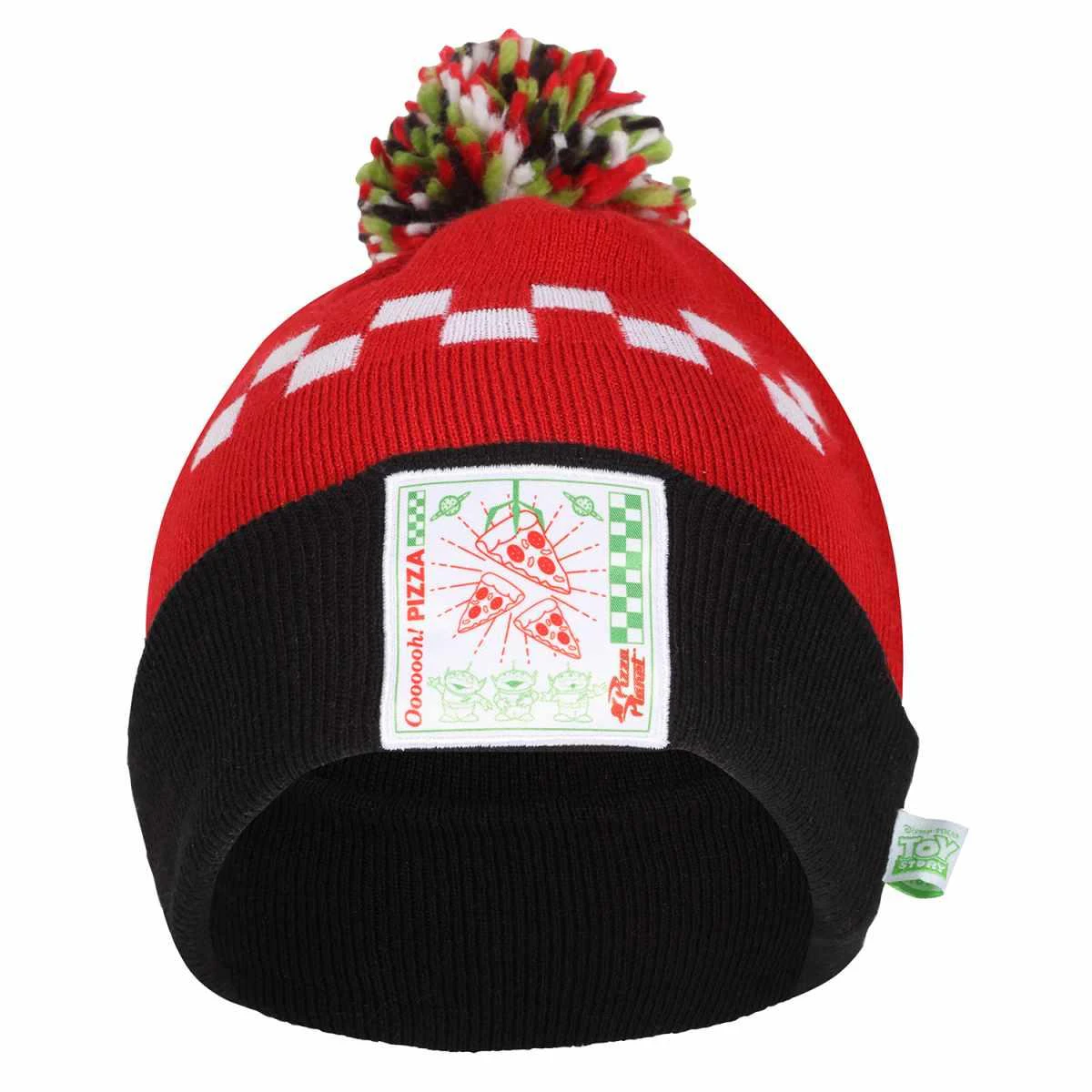 Toy Story Unisex Adult Pizza Planet Beanie (Red/Black) - HE1492