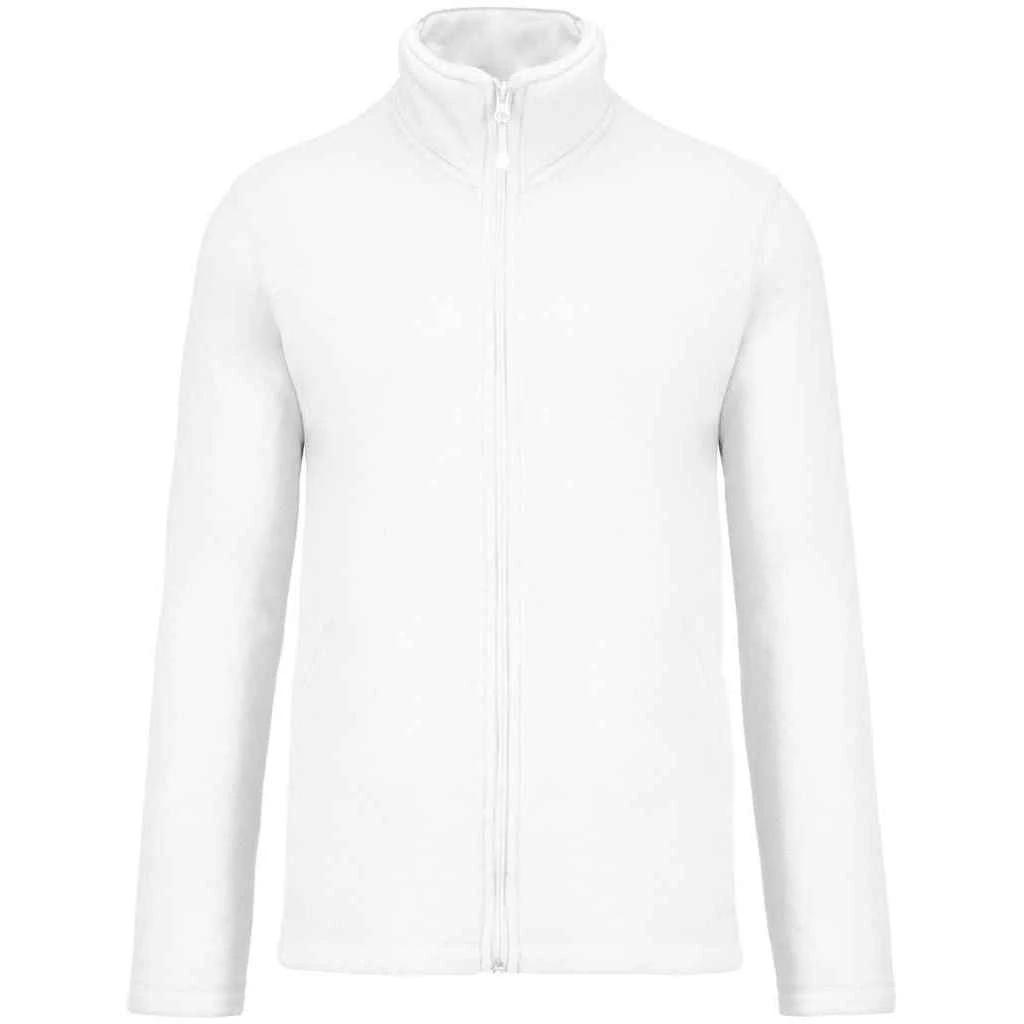 Kariban Mens Falco Fleece Jacket (White) - PC6588