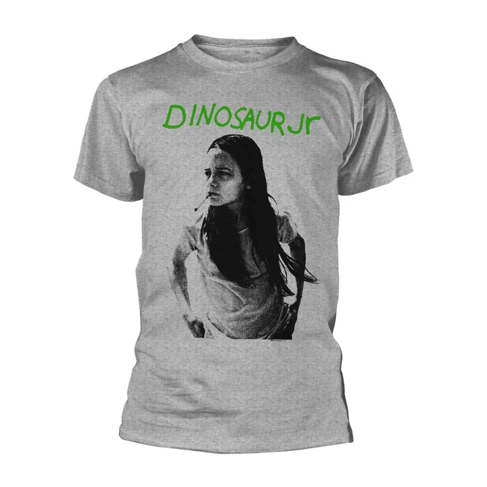 Dinosaur Jr Unisex Adult Green Mind T-Shirt (Grey) - PH376