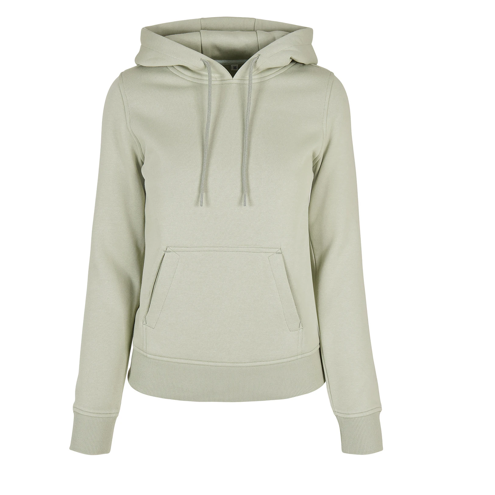 Build Your Brand Womens Heavy Hoody/Sweatshirt (Soft Salvia) - RW7093