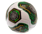 Celtic FC Tracer Training Football (White/Black/Green) - TA10990