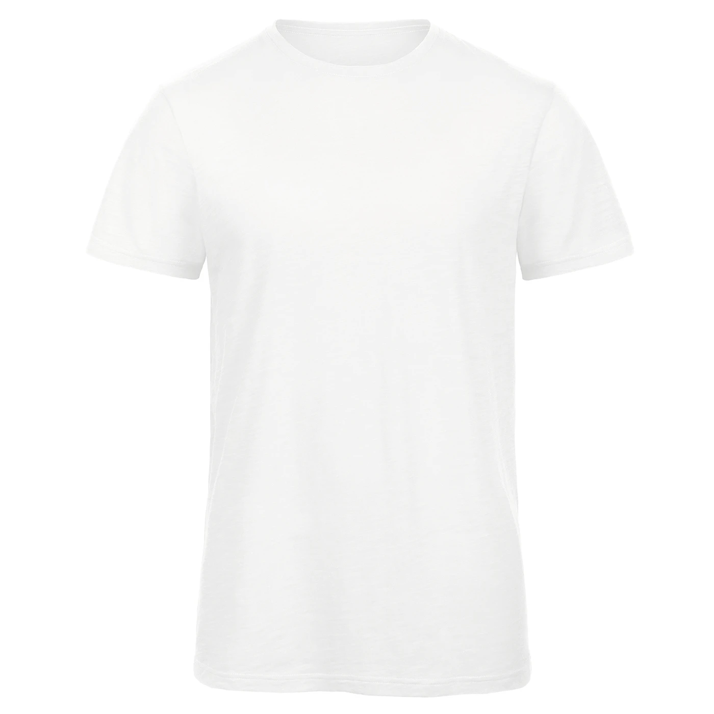 B&C Mens Inspire Slub Organic T-Shirt (Chic Pure White) - RW9108