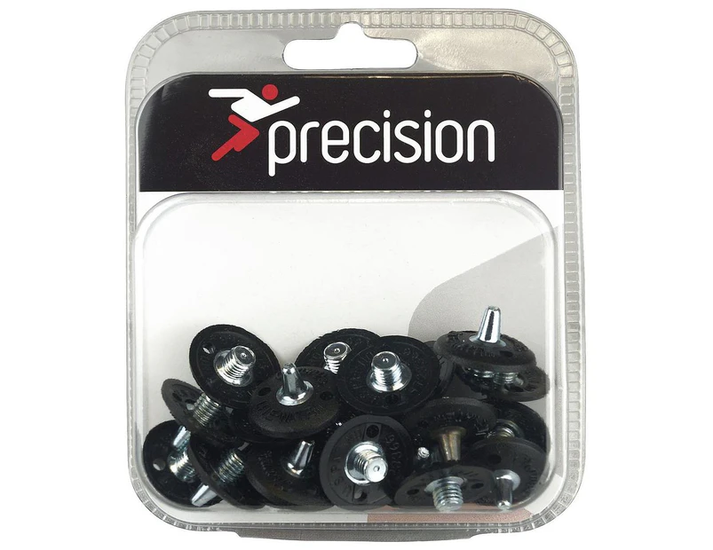 Precision County Studs (Pack of 20) (Black/Silver) - RD569