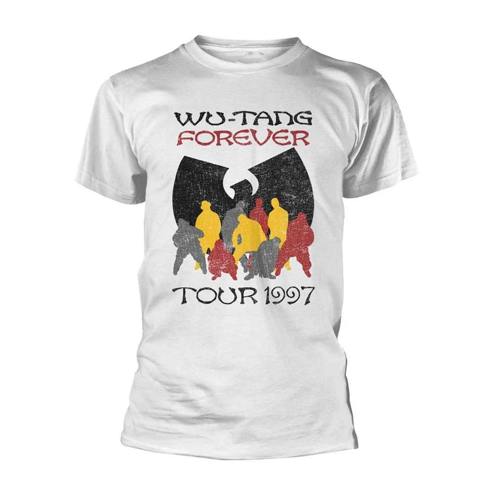 Wu-Tang Clan Unisex Adult Forever Tour ´97 T-Shirt (White) - PH2202