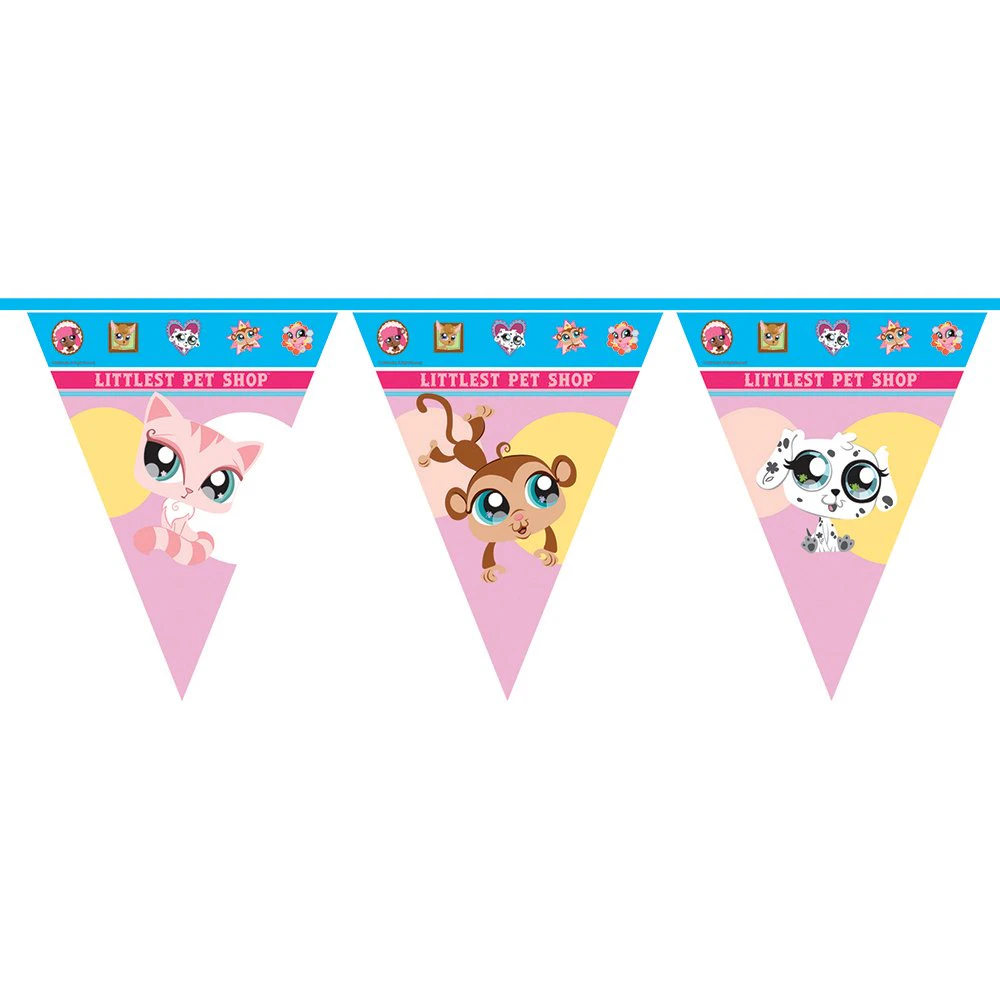 Littlest Pet Shop Characters Bunting (Multicoloured) - SG31675