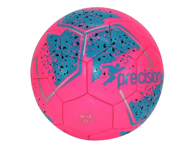 Precision Fusion Mini Football (Pink/Blue/Silver) - RD2533