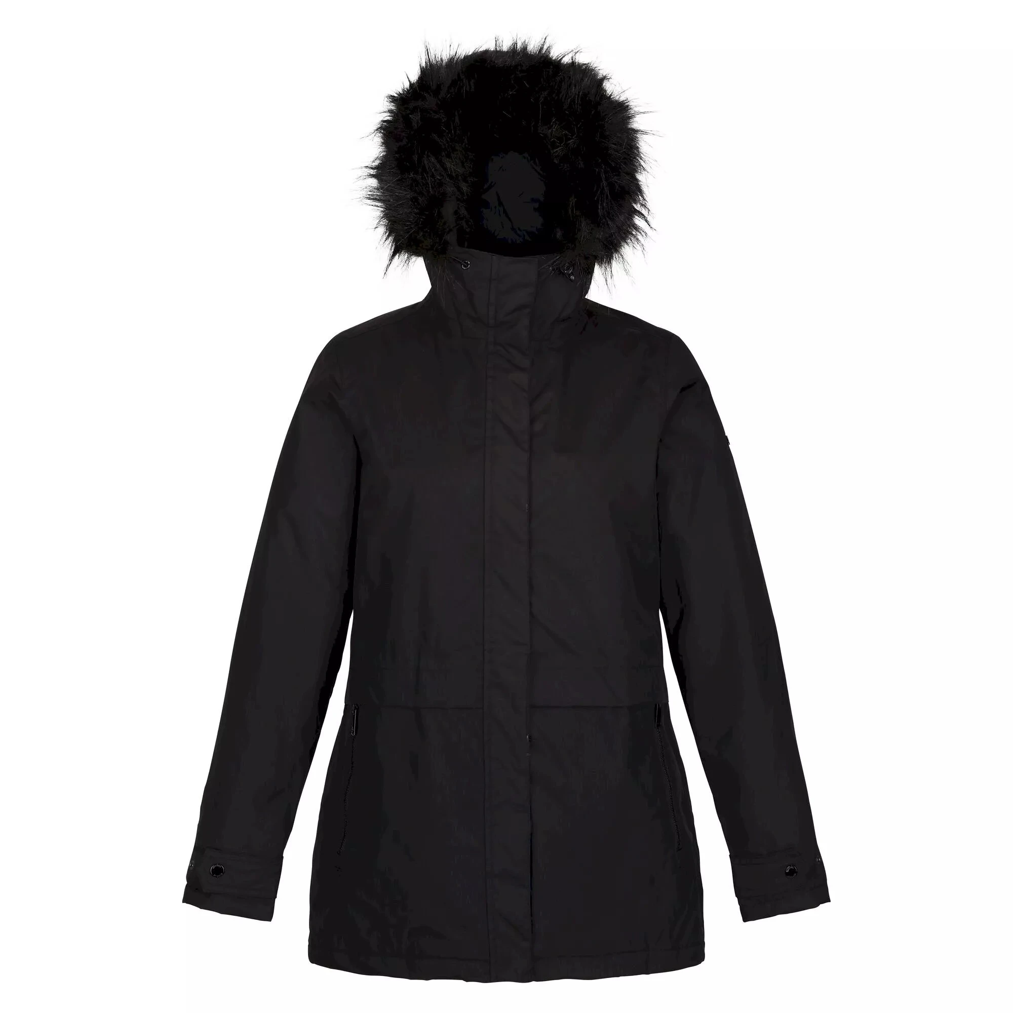 Regatta Womens Myla II Parka (Black) - RG8352