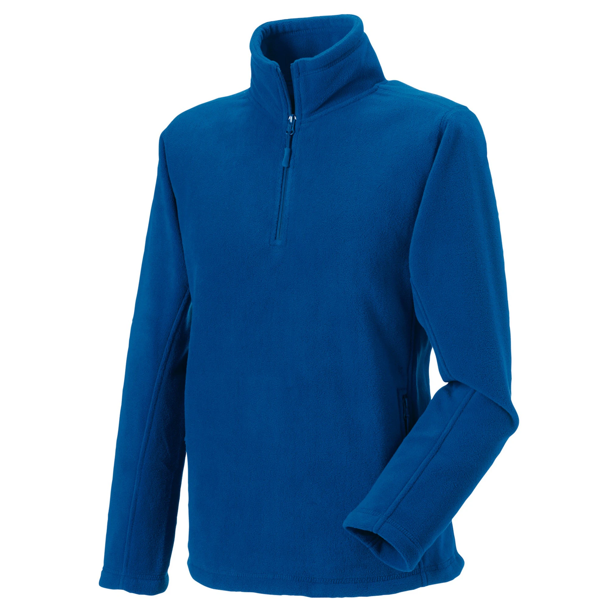 Russell Mens Quarter Zip Fleece Top (Bright Royal Blue) - RW9768