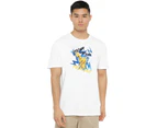 Pokemon Mens Pikachu T-Shirt (White/Yellow) - TV2669