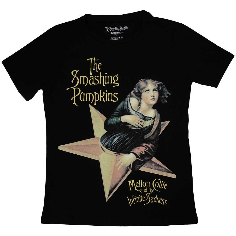 The Smashing Pumpkins Womens Mellon Collie T-Shirt (Black) - RO10389