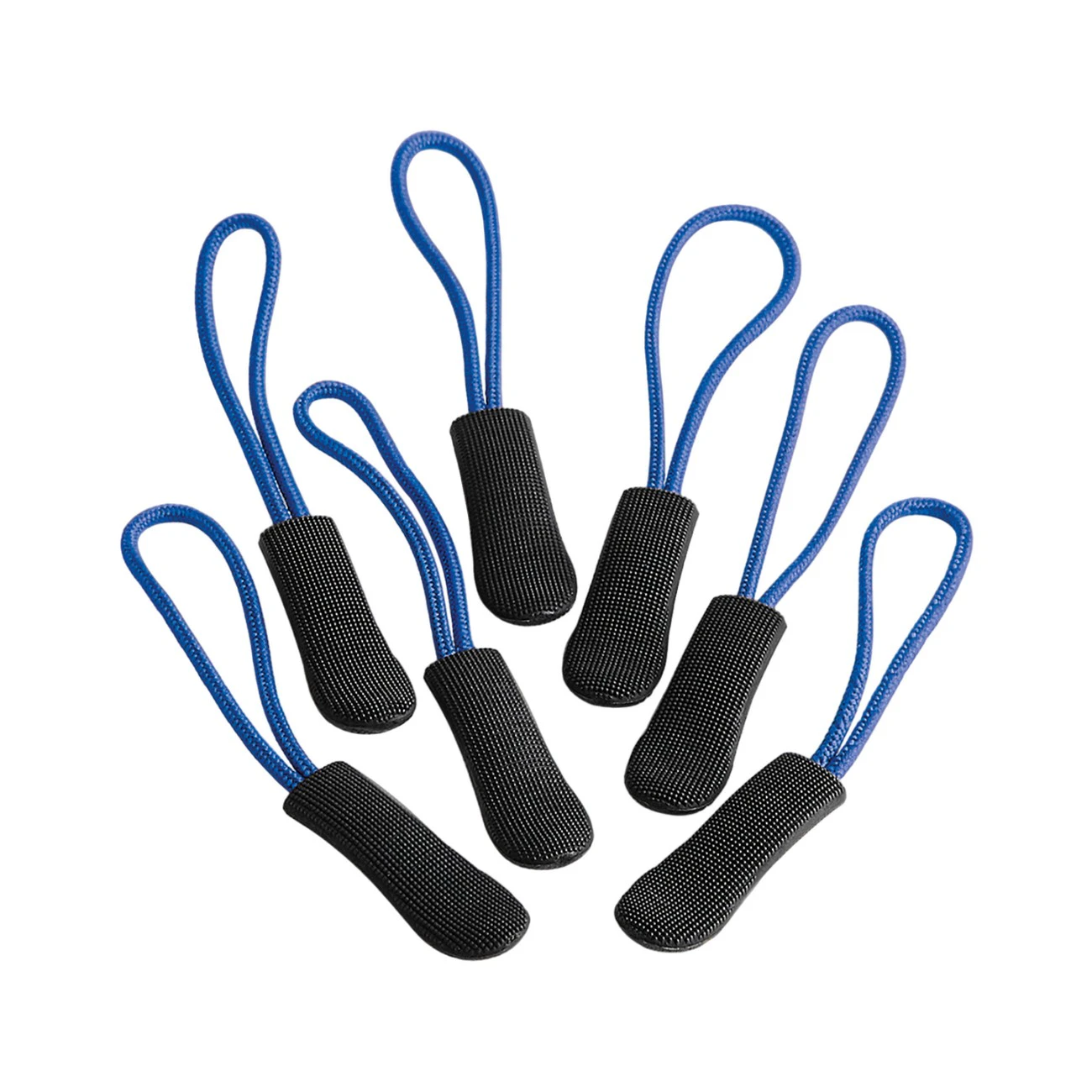 Quadra SLX Zip Pulls (Pack of 10) (Royal Blue) - PC6513