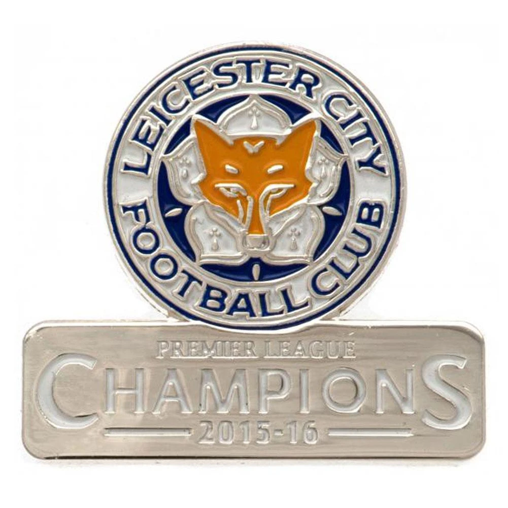 Leicester City FC Champions Badge (Multi Coloured) - TA3662