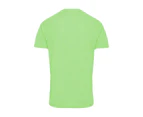 Tri Dri Mens Panelled Short Sleeve T-Shirt (Lightning Green) - RW4799