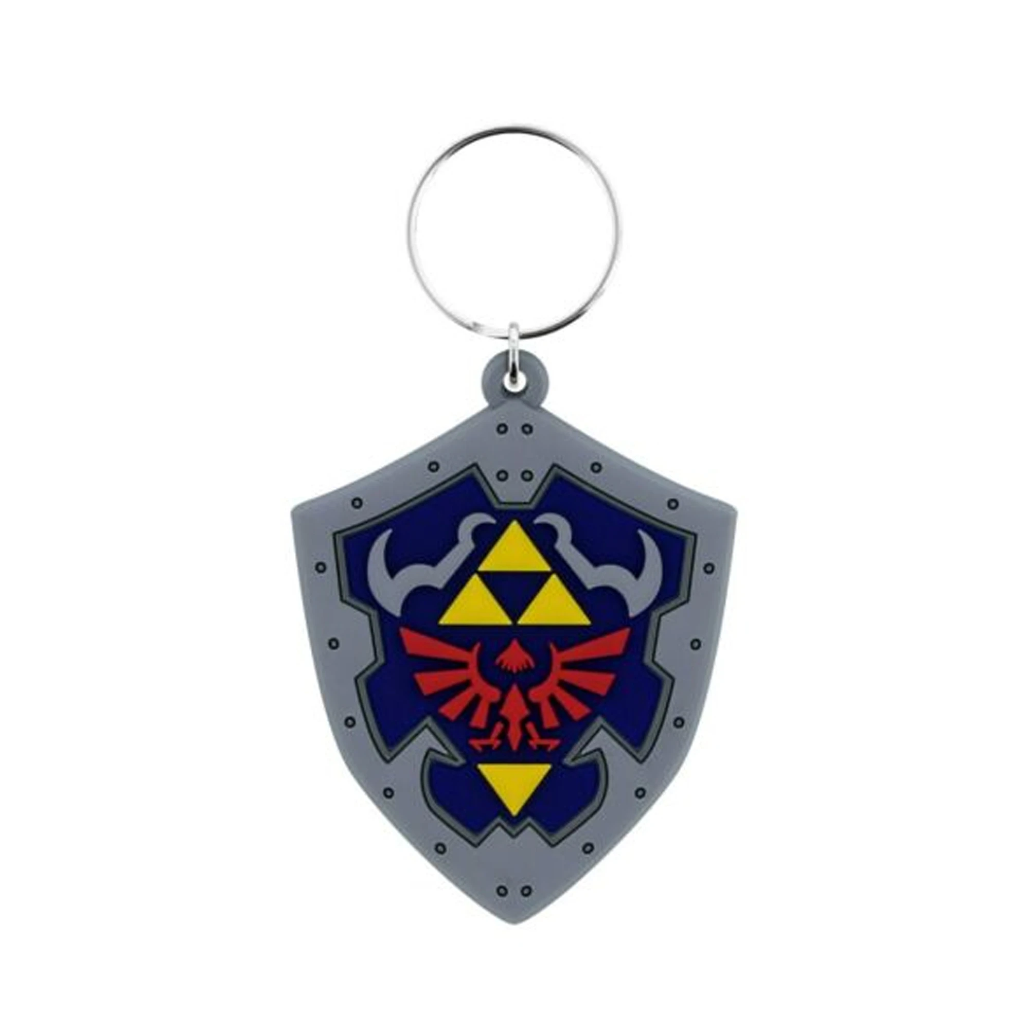 The Legend Of Zelda Hylian Shield Keyring (Blue/Grey) - PM270