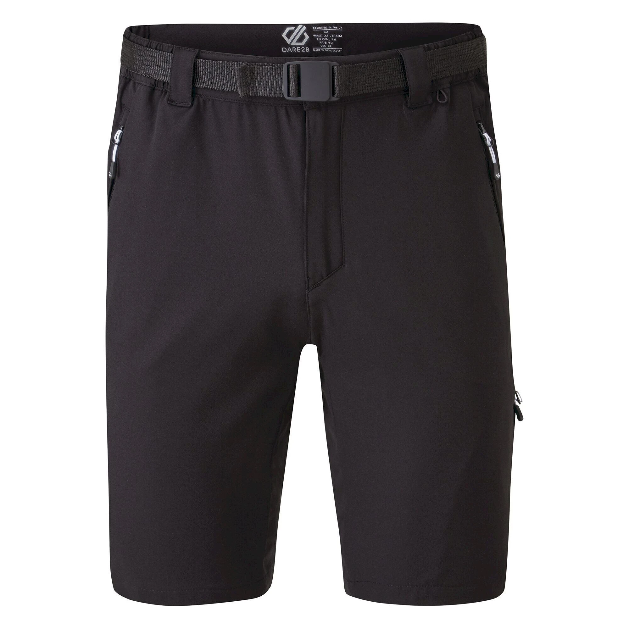 Dare 2B Mens Tuned In Pro Lightweight Cargo Shorts (Black) - RG7488