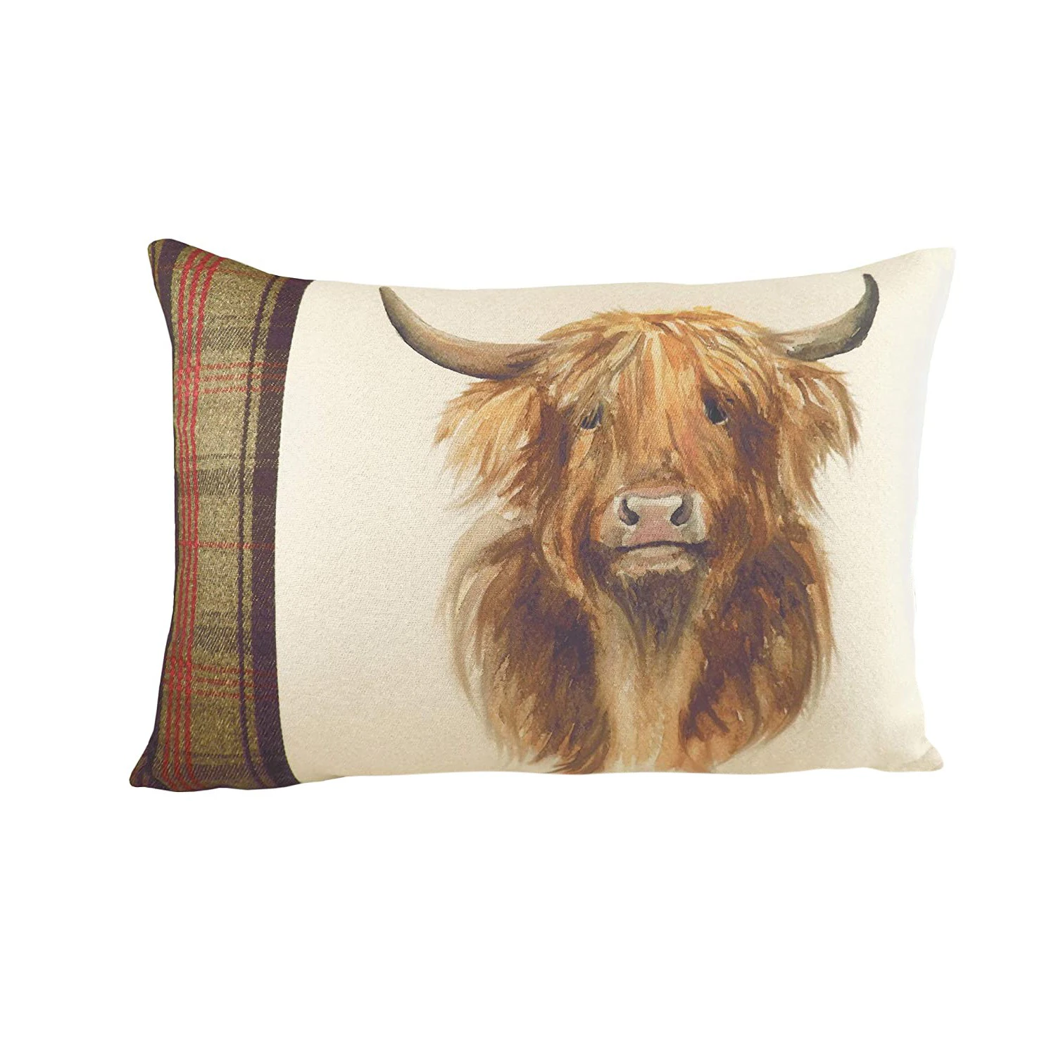 Evans Lichfield Hunter Highland Cow Cushion Cover (Multicoloured) - RV1999