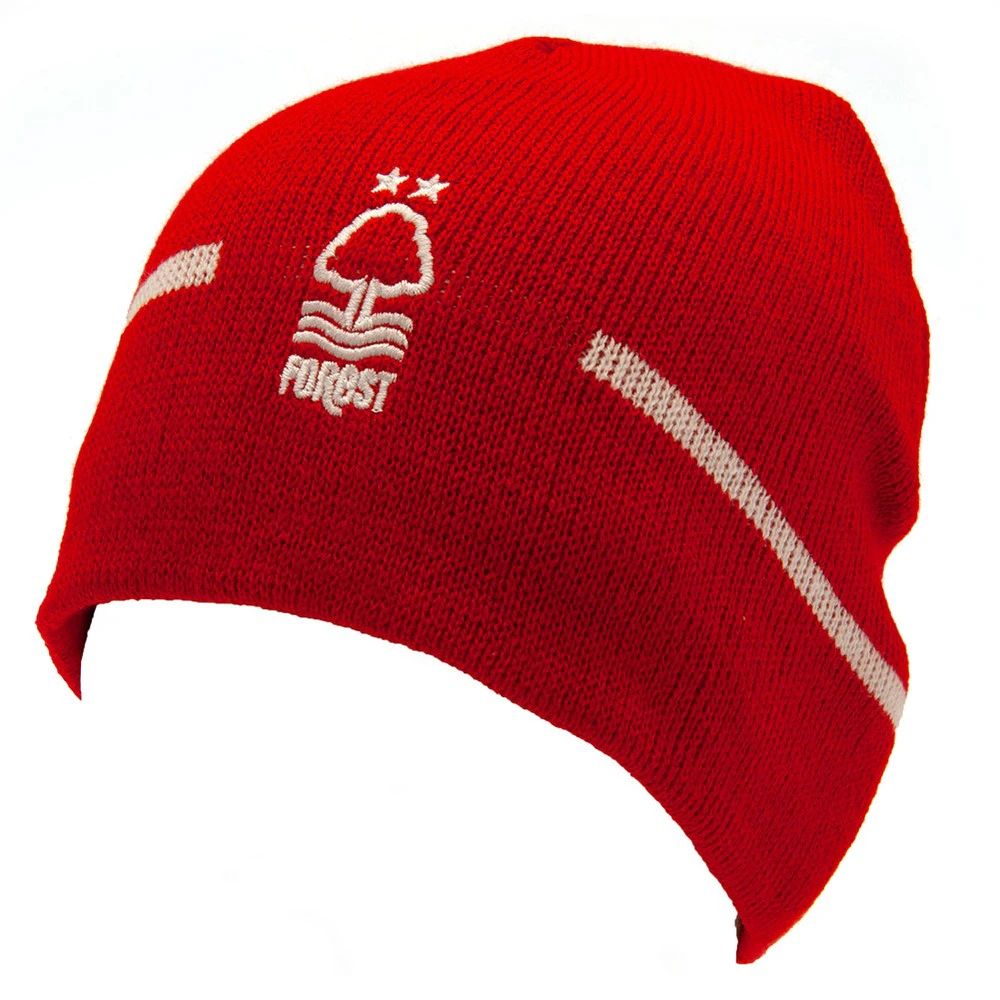 Nottingham Forest FC Beanie (Red/White) - TA10610