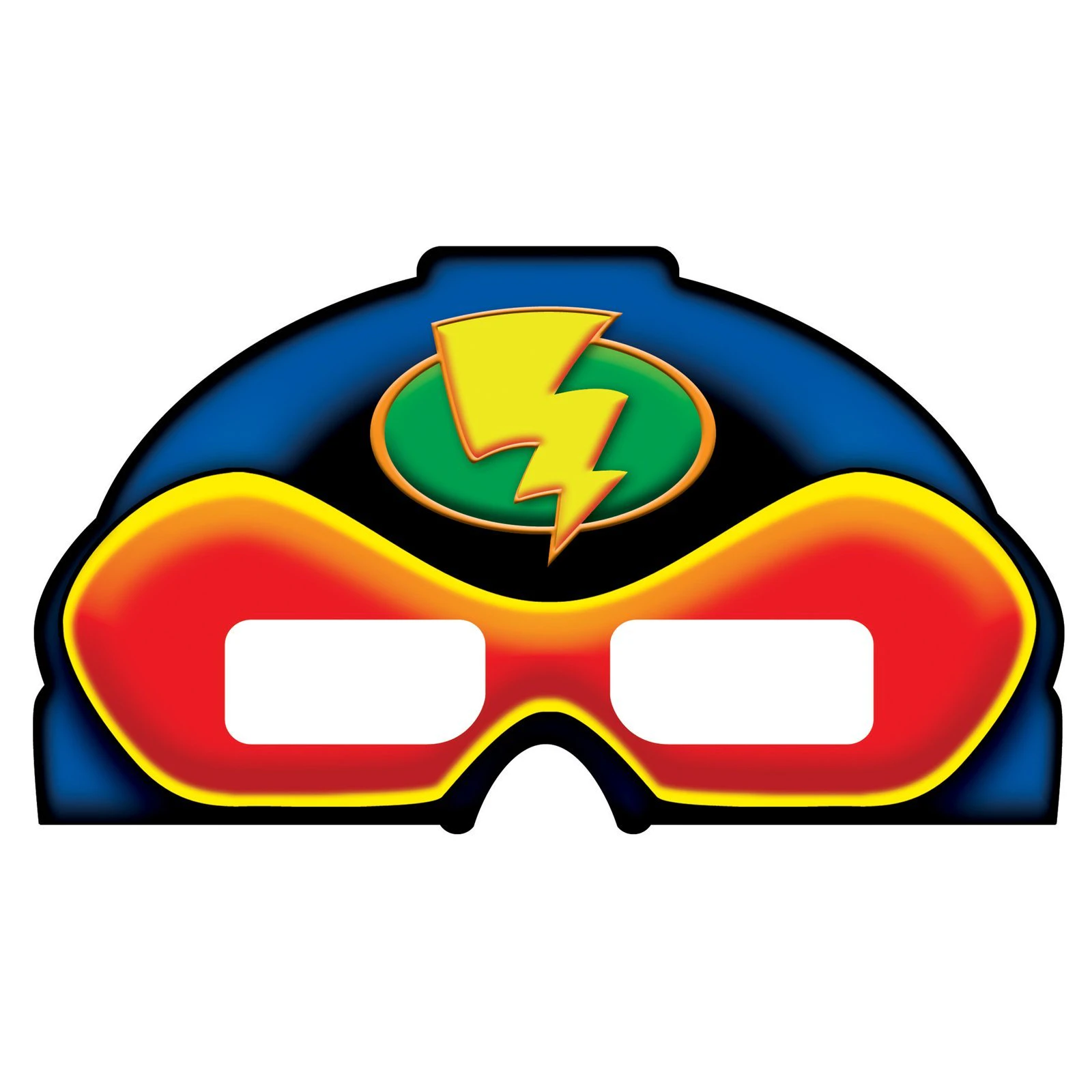 Superhero 3D Eye Mask (Pack of 4) (Multicoloured) - SG33422