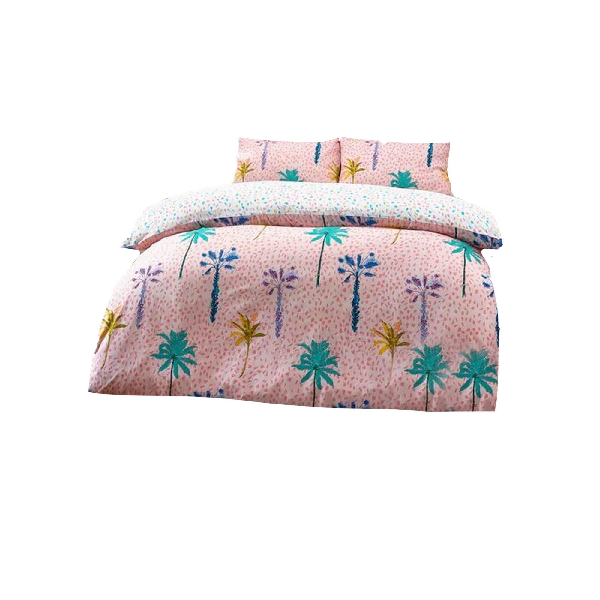 Style Lab Palmtropolis Duvet Cover Set (Pink) - RV2604