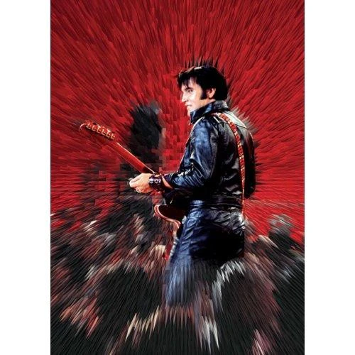 Elvis Presley Shine Postcard (Multicoloured) - RO8616