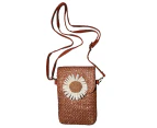 Solis Adult Unisex Rattan Style Carry Bag (Tan) - UT1756