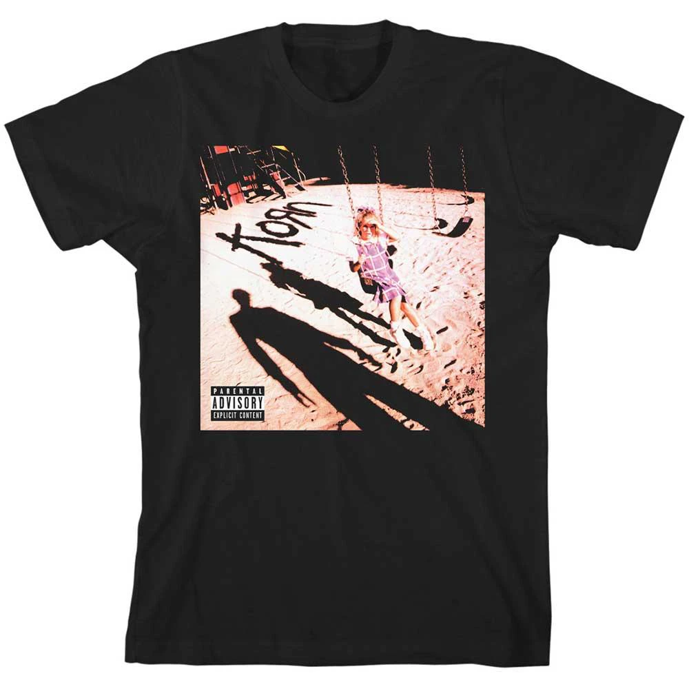 Korn Unisex Adult Self Titled T-Shirt (Black) - RO3898