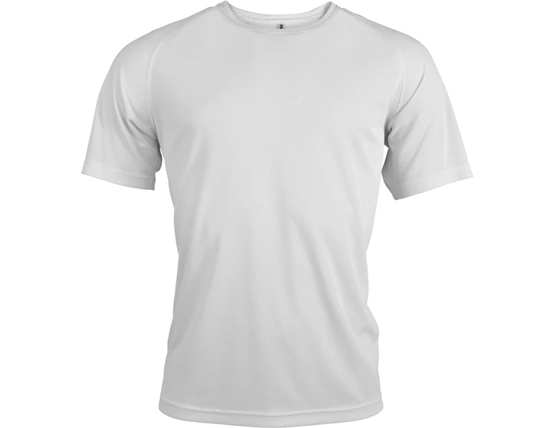 Kariban Mens Proact Sports / Training T-Shirt (White) - RW2717