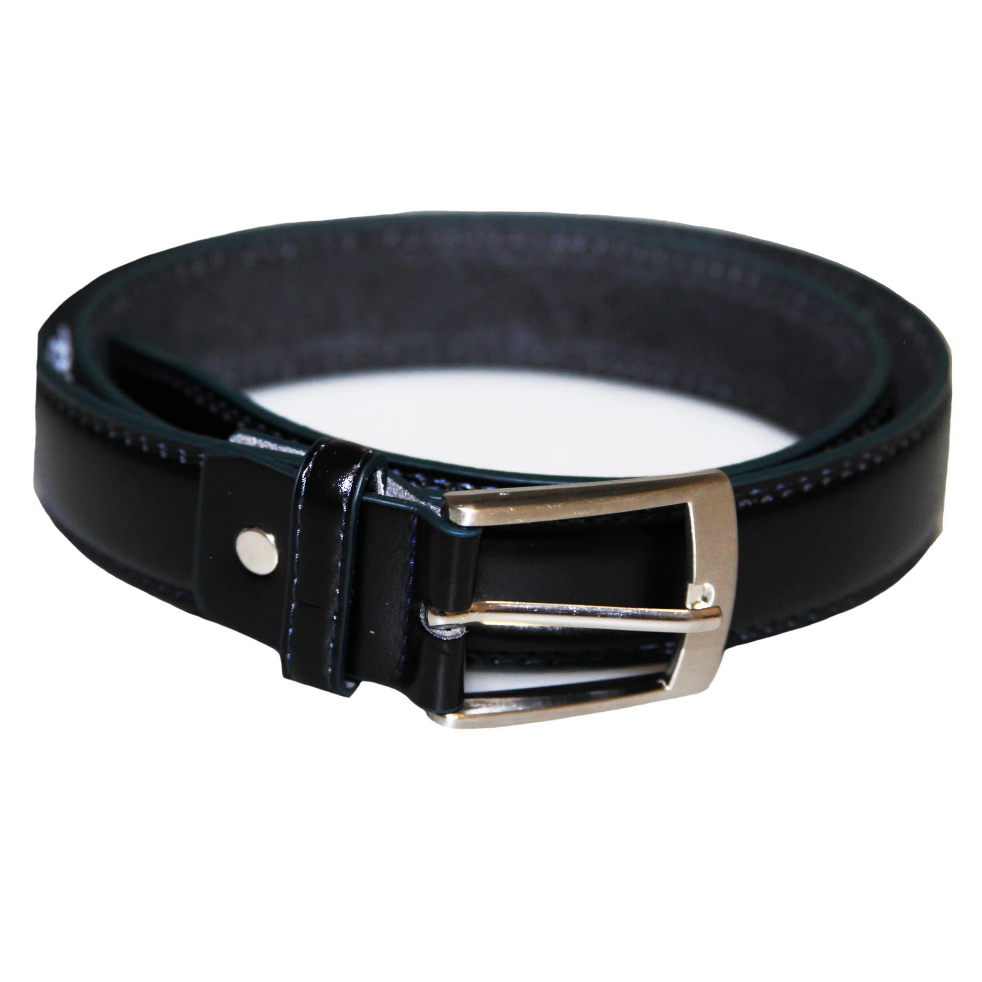 Forest Mens Leather Belt (Black) - UT1325