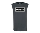 Amplified Mens Oasis Logo Tank Top (Charcoal) - GD1244