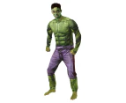 Hulk Mens Deluxe Costume (Green/Purple) - BN5123