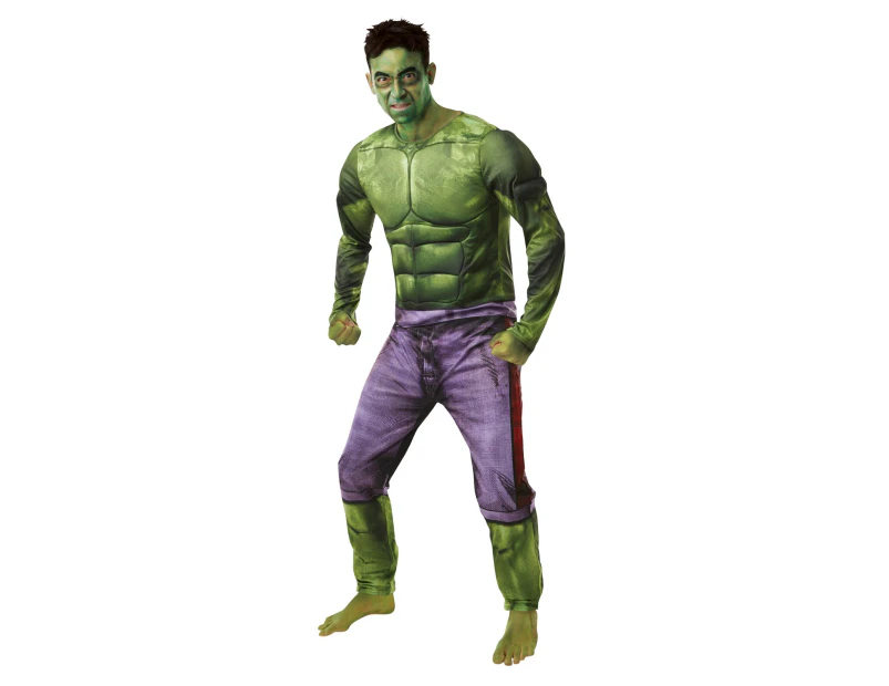 Hulk Mens Deluxe Costume (Green/Purple) - BN5123