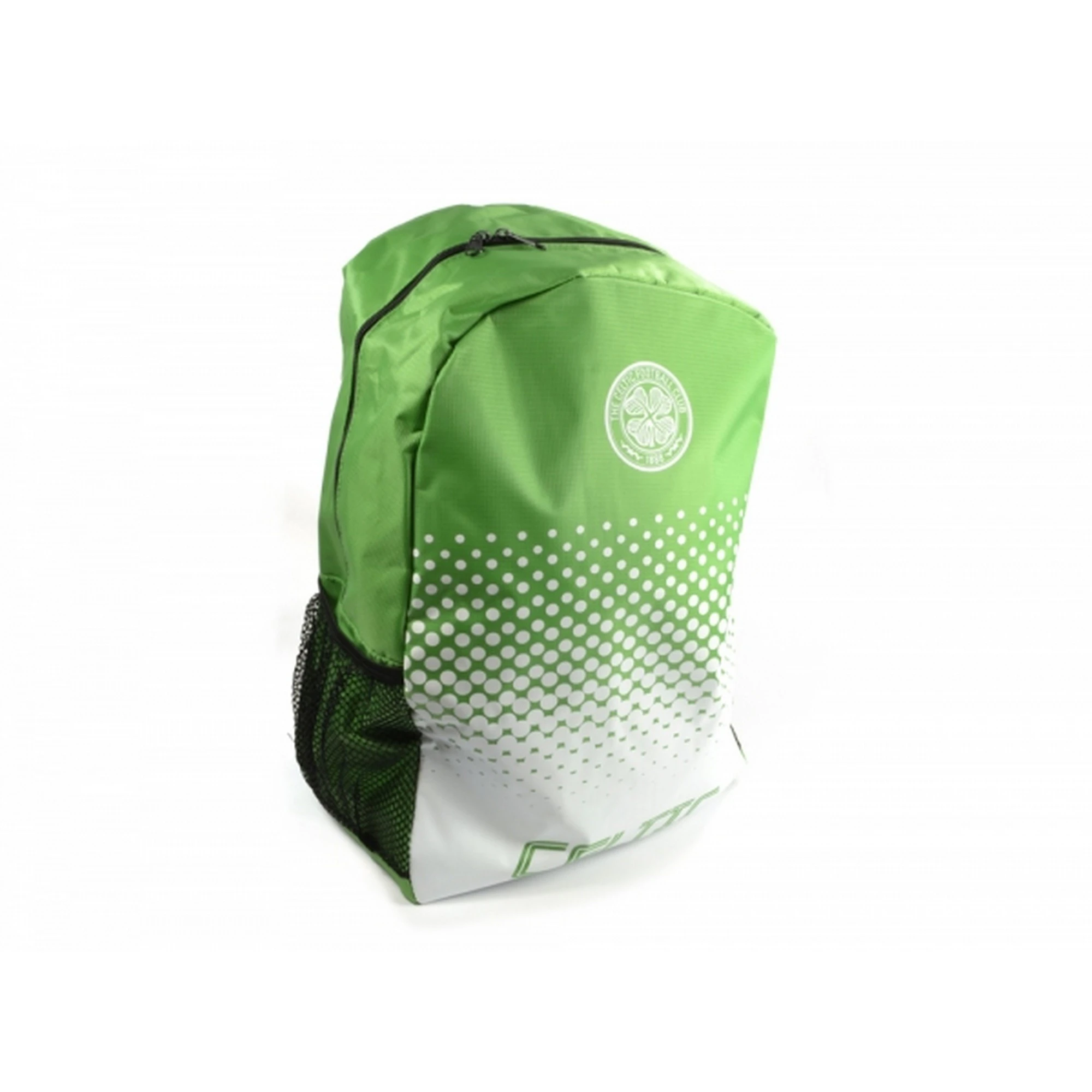 Celtic FC Official Football Fade Design Backpack/Rucksack (Green/White) - BS487