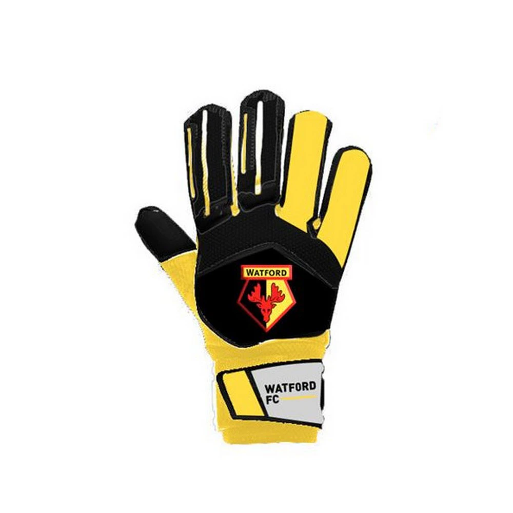 Watford Fc Childrens/Kids Goalkeeper Gloves (Yellow/Black/White) - SG18459