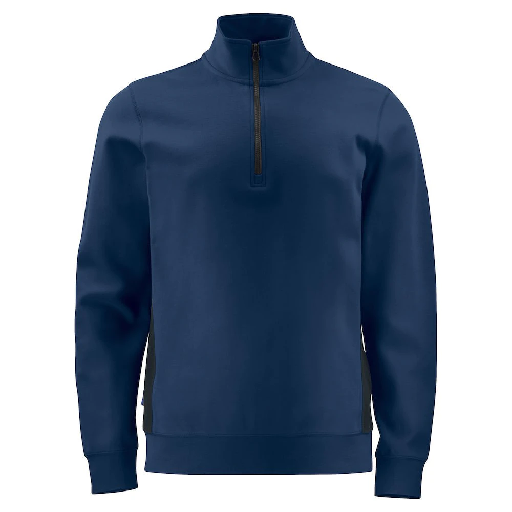 Projob Mens Half Zip Sweatshirt (Navy) - UB781