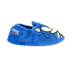 Sonic The Hedgehog Childrens/Kids 3D Slippers (Blue) - NS6231