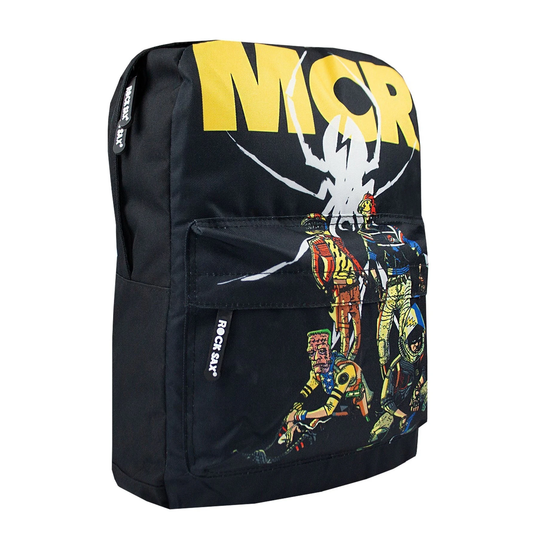 Rock Sax MCR Killjoy My Chemical Romance Backpack (Black/Yellow) - NS5707