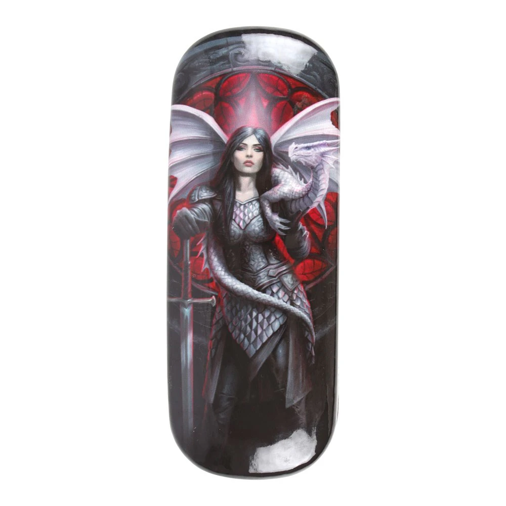 Anne Stokes Valour Glasses Case (Grey/Red) - SD5209