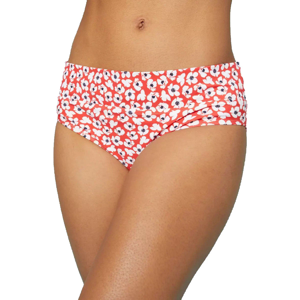 Debenhams Womens Ditsy Print Bikini Bottoms (Red) - DH587