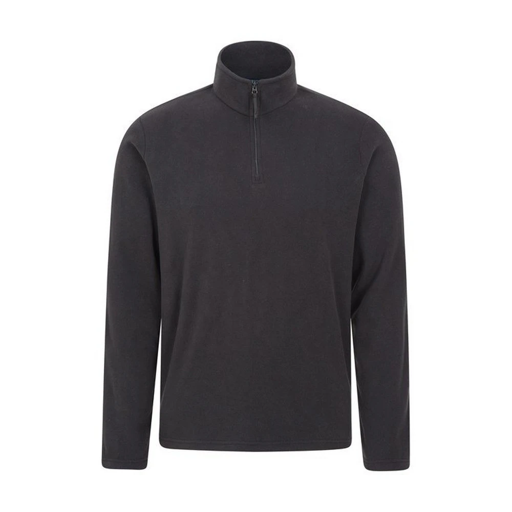 Mountain Warehouse Mens Camber Fleece Top (Black) - MW154