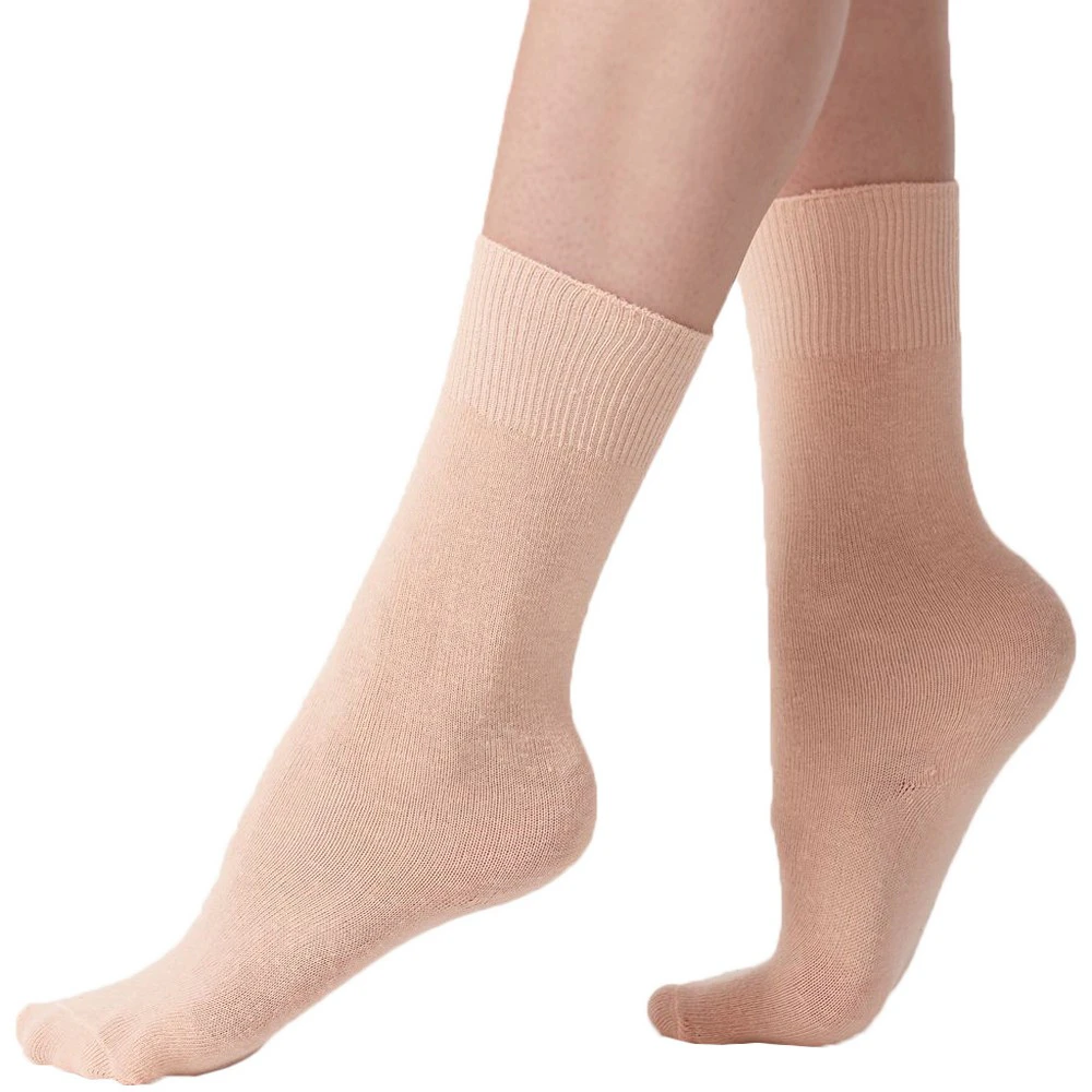 Silky Dance Girls High Performance Cotton Ballet Socks (Theatrical Pink) - LW499