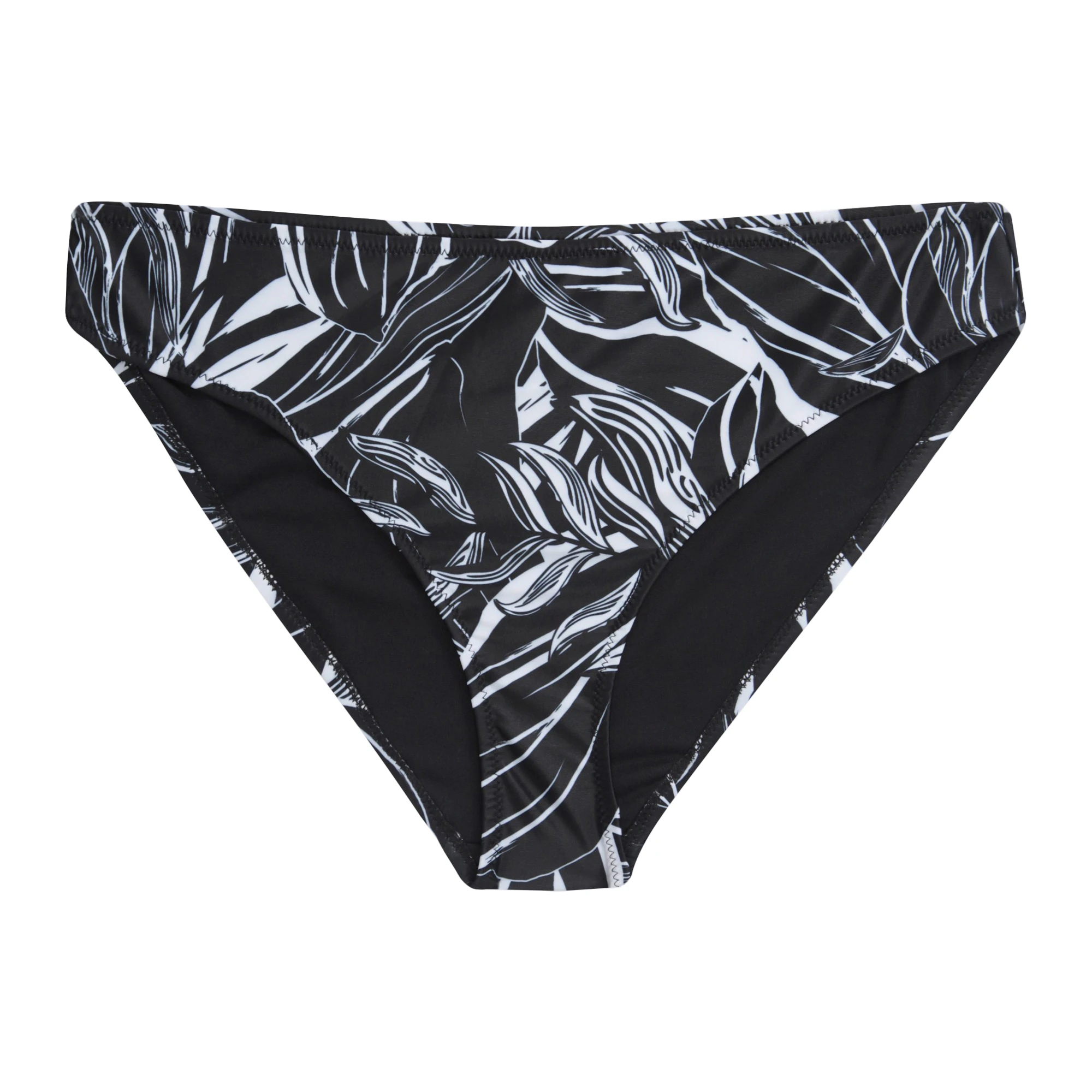 Animal Womens Docks Patterned Bikini Bottoms (Jet Black) - MW3098