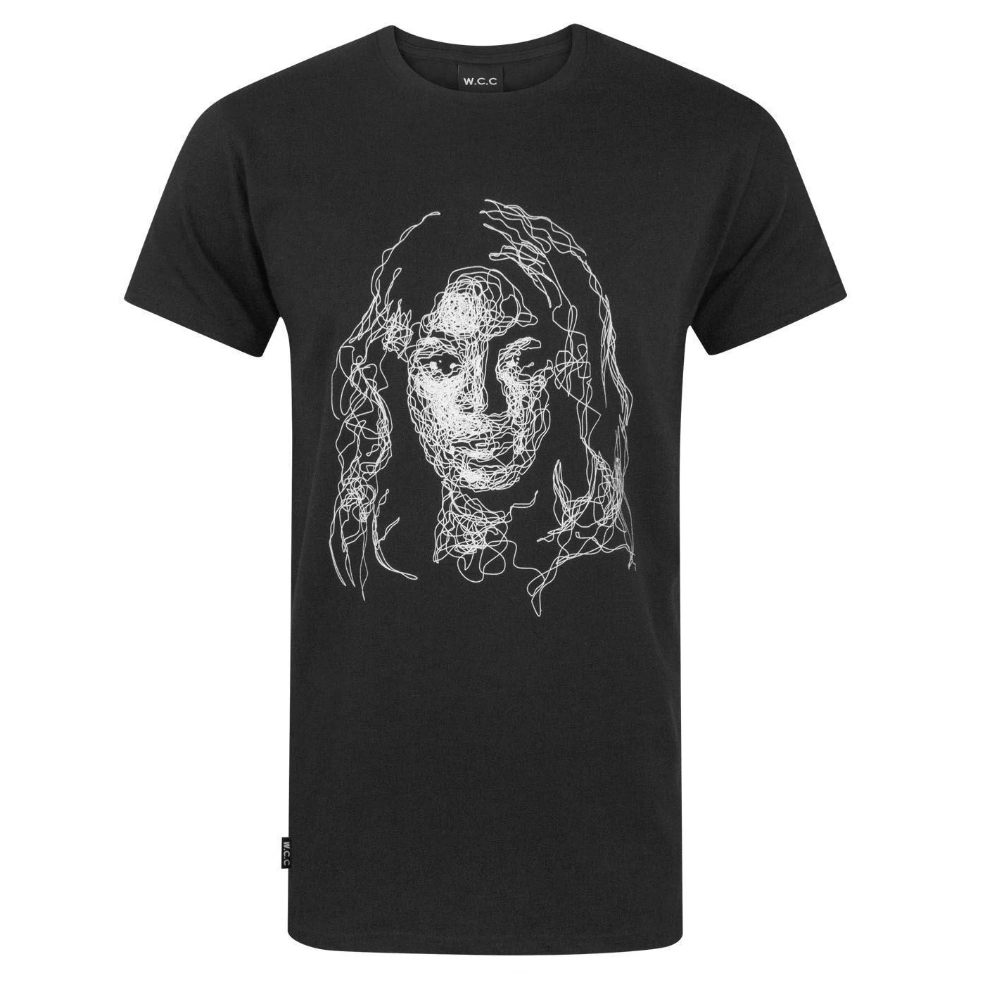 W.C.C Unisex Adult Beyonce Longline T-Shirt (Black) - NS6151