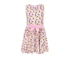 Tsum Tsum Girls Summer Skater Dress (Pink) - NS7640