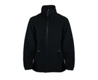 SOLS Childrens/Kids North Zip-Up Fleece Jacket (Black) - PC508