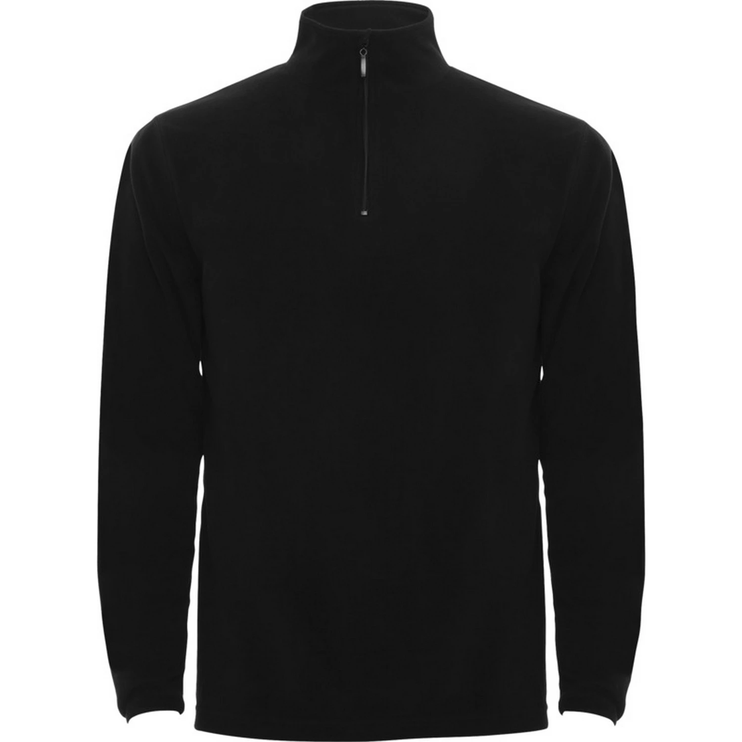 Roly Mens Himalaya Quarter Zip Fleece Jacket (Solid Black) - PF4267