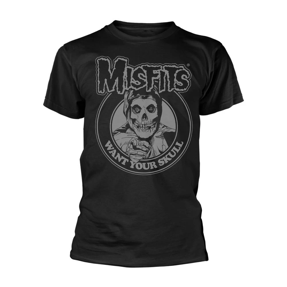 Misfits Unisex Adult Want Your Skull T-Shirt (Black) - PH1863