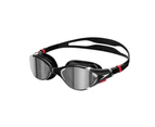 Speedo Unisex Adult 2.0 Mirror Biofuse Swimming Goggles (Black/Silver) - RD3078