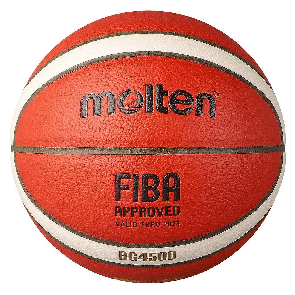 Molten 4500 Premium Leather Basketball (Tan/White) - RD3147